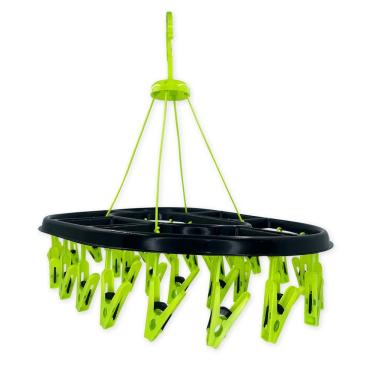 Imagem de Varal Roupas íntimas 36 Prendedores Meias Calcinhas Cuecas