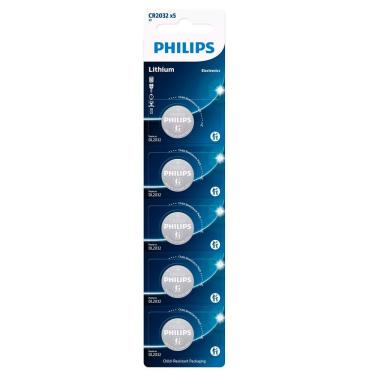 Imagem de 5 Baterias Cr2032 Philips