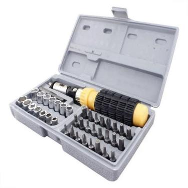 Imagem de Jogo De Chaves Intercambiáveis Com Soquetes/canhão E Bits