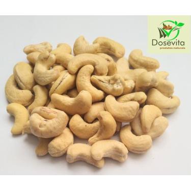 Imagem de Castanha de caju, crua, com 500g (embalado á vácuo) - Dosevita