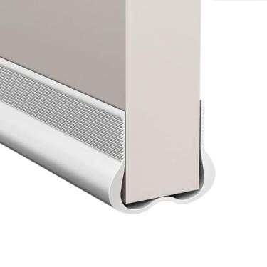 Imagem de Meiliyizu Vedação De Porta À Prova Som, Tiras Pvc Para Correntes Ar, Inferior Eficiente Redução Ruído E Isolamento