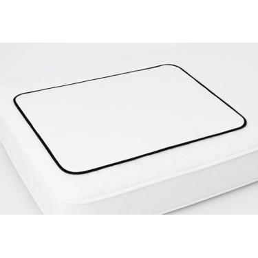 Imagem de 1 Protetor Para Colchão Lavável Uso Geriátrico e Infantil - 100x70cm - Absorvente e Impermeável (branco)