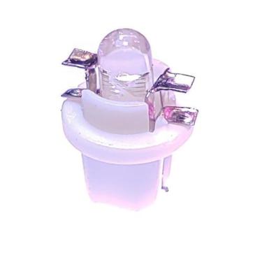 Imagem de Lampada T5 b8.5 acrílica Branco 6500k Painel Carro Moto - 1 Peça - LUM