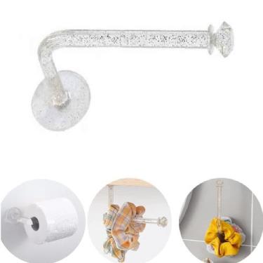 Imagem de 3 Porta Papel Higienico Suporte Adesivo Parede Banheiro - Saz