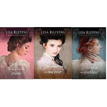 Imagem de Kit 3 livros as 4 estações do amor verão outono inverno lisa kleypas -