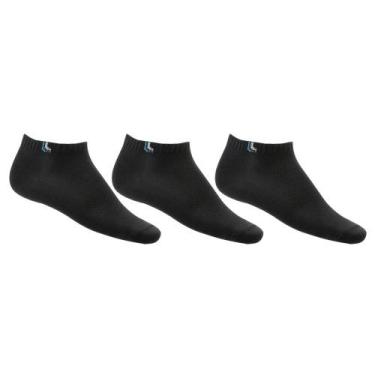 Imagem de Meia Lupo Sport Kit c/3 Pares 3225, Preto, M