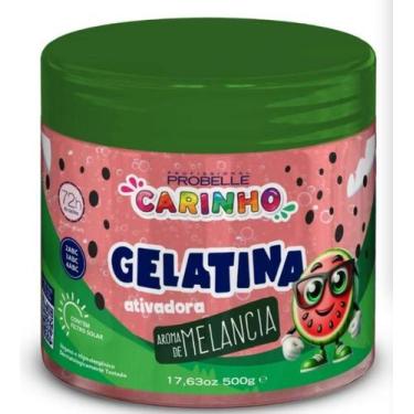 Imagem de Gelatina Ativadora MELANCIA Carinho Infantil - 500G. Probelle