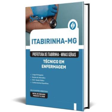 Imagem de Apostila Prefeitura Itabirinha Mg 2025 Técnico Em Enfermagem - Editora