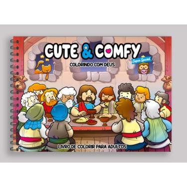 Imagem de Livro - Cute & Comfy Super Special - Livro de Colorir Adulto - Colorin