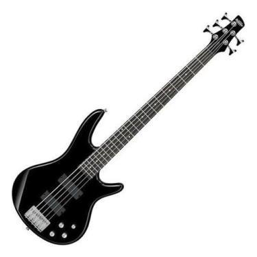 Imagem de Baixo Ibanez 5 Cordas Ativo Gsr 205 Bk Preto