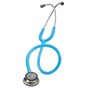 Imagem de Estetoscópio Littmann Classic III - Turquesa com Inox Escovado 5835