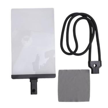 Imagem de Zerodis Linheira DE Desgaste do Pescoço, Lupa DE Mangueira DE Gama DE Ganso LINGIFICAÇÃO 4X LIMPADORES DE NECE PARCEM para Ler Livros e Jornais DE Artesanato DE Artesanato Costura DE (BLACK)