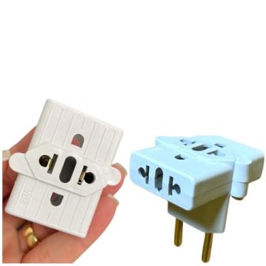 Imagem de Adaptador de Tomada T, 3 Entradas, 10A/20A, Bivolt 110v 220v