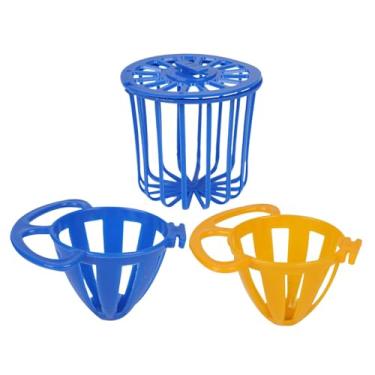Imagem de Ｂｅｓｇａ 3x Gaiola para pássaros, suporte para comida, cesta de frutas e vegetais, multifuncional, resistente para periquitos, brinquedos de forrageamento
