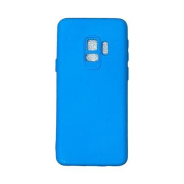 Imagem de Capa Samsung S9 Silicone Aveludada Protege Câmera Colorida Capinha Ant