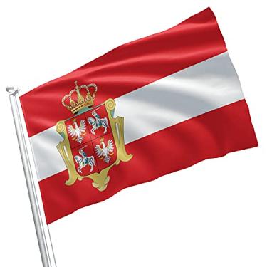 Imagem de Bandeira de bandeira Apedes Polonesa - Grão-Ducado da Lituânia 3x5 da Lituânia