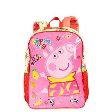 Imagem de Mochila Peppa Pig Escolar Infantil Costas Sestini 066339-00