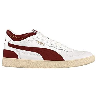 Imagem de Puma - Mens Ralph Sampson Demi Og Shoes, Size: 13 D(M) US, Color: Puma White/Burnt Russet/Whisper White