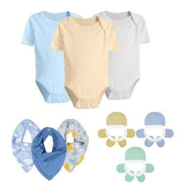 Imagem de Kit 15 Pç Roupinha De Bebê Body Bandana Touca Lindo Fofinho - Koala Ba