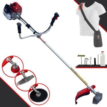 Imagem de Podador de Grama Profissional À Gasolina Kawashima BCJ620L 2T 62cc 3HP