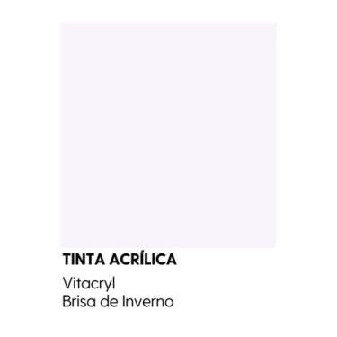 Imagem de Tinta Semibrilho Premium Brancos - Vitacryl, Brisa de Inverno, 3,6 lts