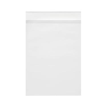 Imagem de Quotidian Envelope branco liso autovedante de papel de vidro 6,75" x 8" (17,2 x 20,3 cm) Pacote com 100 - Confetti Convites Amostras Pequeno Sabonete Favor