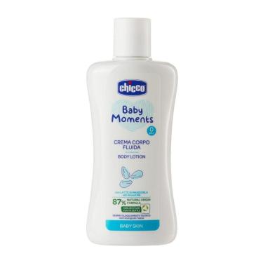 Imagem de Creme Corporal Fluido Chicco Baby Moments Pele Delicada 200ml