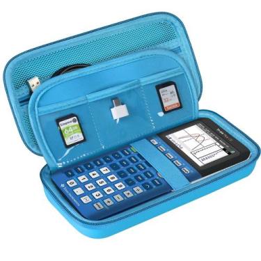 Imagem de Estojo rígido BOVKE para Texas Instruments TI-84 Plus CE azul