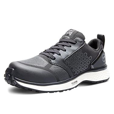 Imagem de Timberland PRO Women's Reaxion Athletic Composite Toe Industrial Boot, Black/White, 6