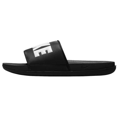 Imagem de Nike Sandália atlética masculina Benassi Just Do It, Preto, branco, preto, 12