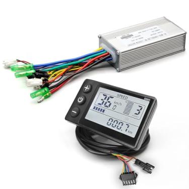 Imagem de Kit de conversão EBike 500W/1000W/1500W, 36V/48V 22A/30A/35A Mini LCD S866 Display para peças de mountain bike de bicicleta elétrica