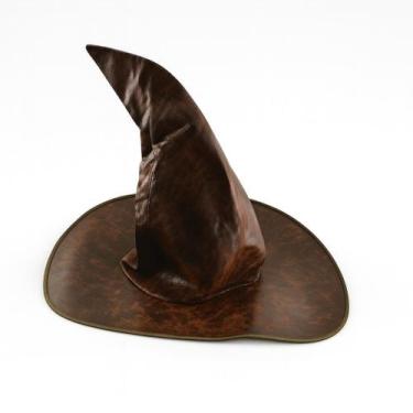 Imagem de Chapéu Halloween Feiticeiro Bruxo Marrom Premium - Trilha Multicoisas