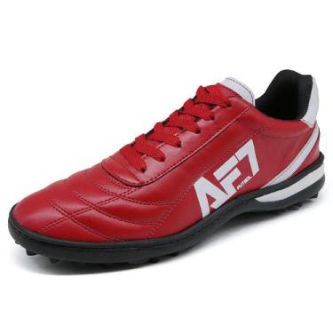 Imagem de Chuteira Society AF7 - Vermelho, 42
