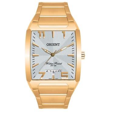 Imagem de Relogio Dourado Orient Masculino Aco - Ggss1007 S2kx