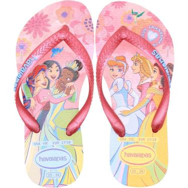 Imagem de Chinelo de Dedo Havaianas Infantil Slim Princess Menina
