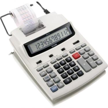 Imagem de Calculadora Com Bobina 12 Digitos, Impressão Bicolor E... - ELGIN