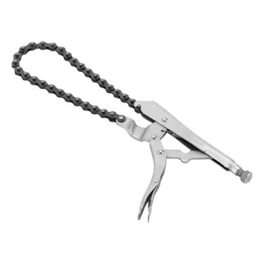 Imagem de MTX Alicate de Pressão Tipo Corrente Regulável 18" – Fixação Firme com Acoplamento Flexível, Ideal para Soldagem, Montagem e Trabalhos de Acesso Difícil