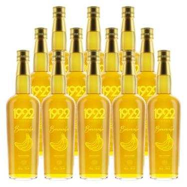Imagem de Genérico, Licor de Banana 1922 Bananinha 700ml 12 Unidades