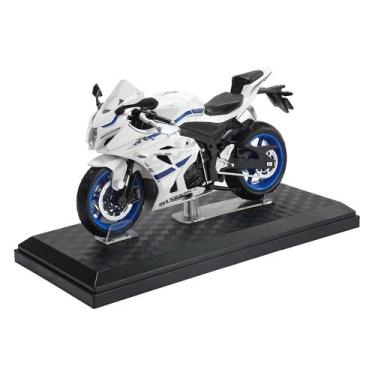 Imagem de Modelo De Motocicleta Licenciado SUZUKI GSX-R1000 Em Escala 1:12, Brin