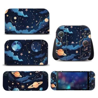 Imagem de Adesivo de vinil protetor de película completa para Switch 2 para capa NS2 (espaço azul)