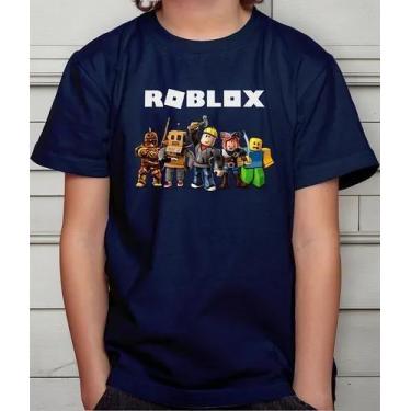 Imagem de Camiseta Camisa Infantil Juvenil Gamer Roblo ox Menino Menina 100% Alg