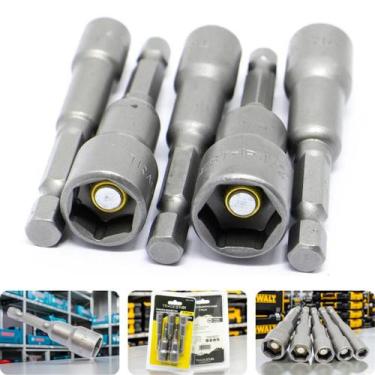 Imagem de Jogo Soquete Magnético 1/4 - 1/2'' 65 mm CR-V Tradestar