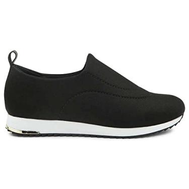 Imagem de Tênis Usaflex Feminino Slip On Elastano UD21001