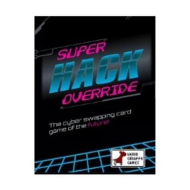 Imagem de Weird Giraffe Games Super Hack Override: um jogo de cartas rápido para 2-6 jogadores