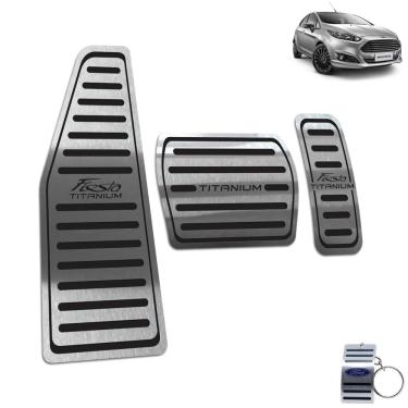 Imagem de Pedaleira Auto Descanso New Fiesta Titanium 2014 2019 Preto