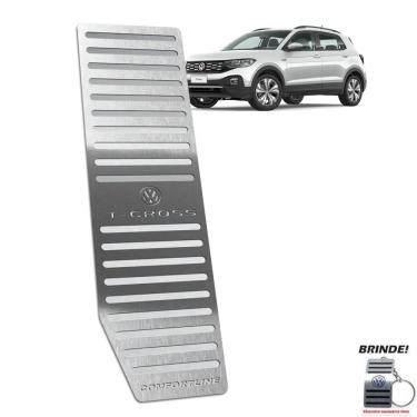 Imagem de Descanso de Pé T-Cross Comfortline Gravação em Prata