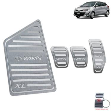 Imagem de Descanso + Pedaleira Manual Yaris XL 2019-2022 Prata