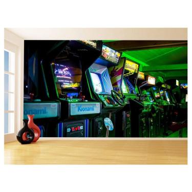 Imagem de Papel De Parede Salão De Jogos Fliperama Game 3,5M Jcs105