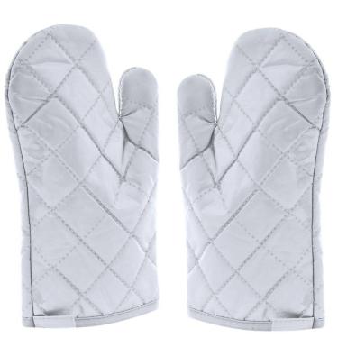 Imagem de Luva Térmica De Cozinha Forrada Forno Fogão Kit 02 Un