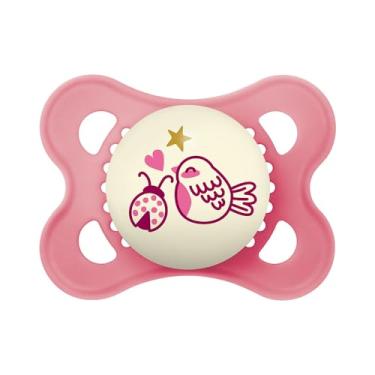 Imagem de MAM Baby 1 Chupeta Original Com Bico Simétrico de Silicone SkinSoft para Crianças 0-6 Meses Autoesterilizável em 3 Minutos, Rosa